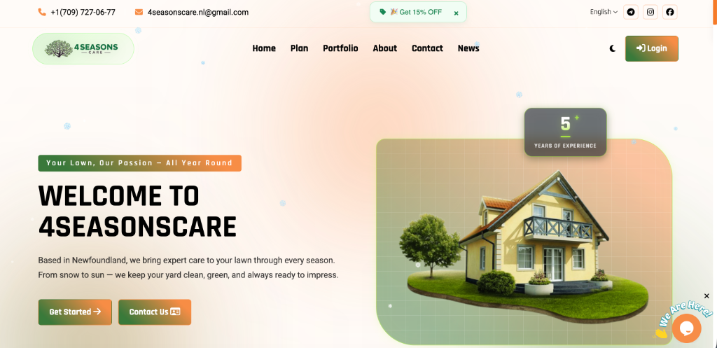 4SeasonsCare - Dynamic Property Maintenance Platform