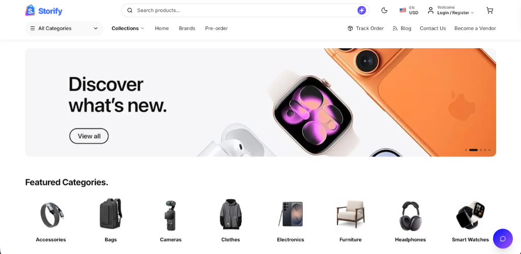 Modern eCommerce & POS Platform